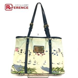 Louis Vuitton Ior Cabas Escale Tote Bag Blue Canvas